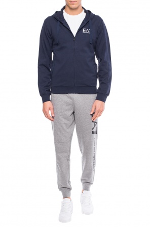Logo-printed sweatshirt, zdjęcie 2 Logo-printed sweatshirt od EA7 Emporio Armani